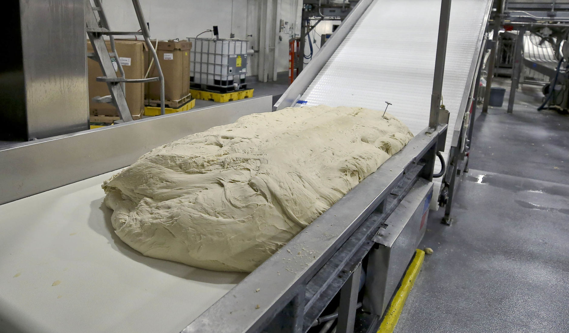 A bagel is born: It starts with the dough